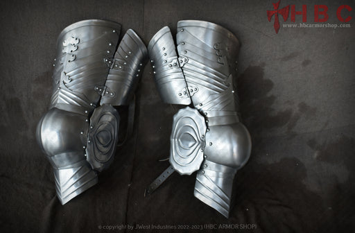 medieval buhurt leg armour