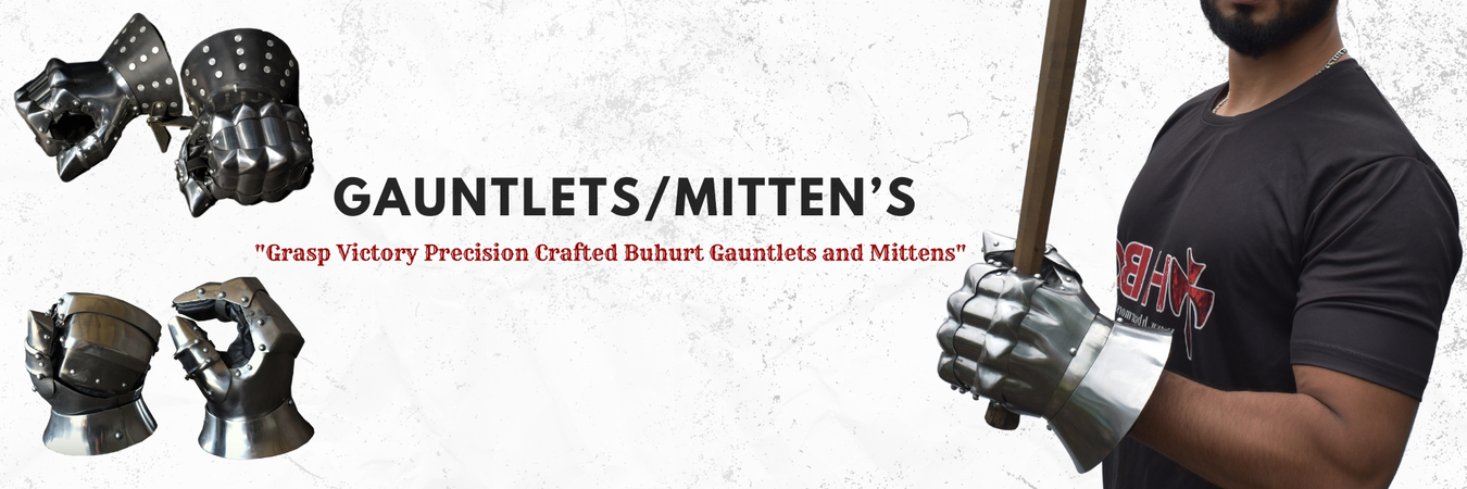 buhurt mittens and gauntlets