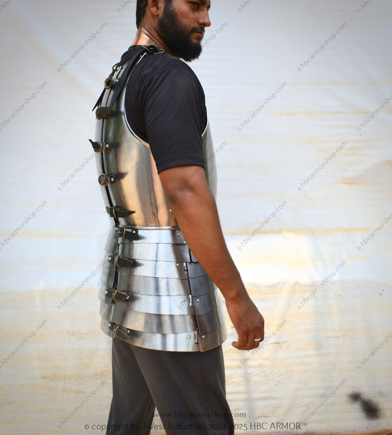 HBC Armor’s Handcrafted English Cuirass (Paunce de Alwite) – Historical Battle Armor for SCA and LARP