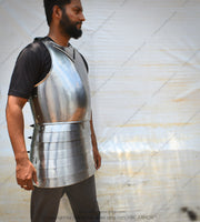 Medieval English Knight Armor – Skirted Cuirass (Paunce de Alwite), Perfect for Historical Reenactments