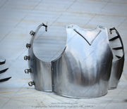 Battle-Ready 15th Century English Cuirass with Lower Plate Skirt – Ideal for Buhurt Fighters and SCA Combatants