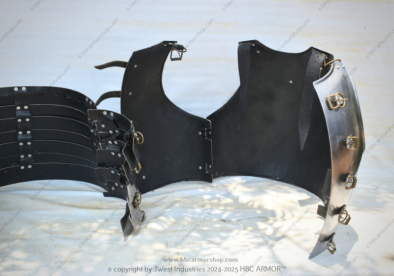Custom-Fit 15th Century English Cuirass with Paunce de Alwite – Medieval Armor for Reenactment, LARP & SCA