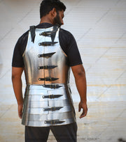 Custom Medieval Plate Armor – 15th Century English Cuirass with Skirt of Plates for Reenactment Warriors