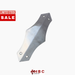 A metallic silver shield-shaped mounting bracket with three pre-drilled screw holes, shown on a light gray background with a red 'LIMITED STOCK SALE' banner in the top-left and an 'HBC ARMOR' logo at the bottom.