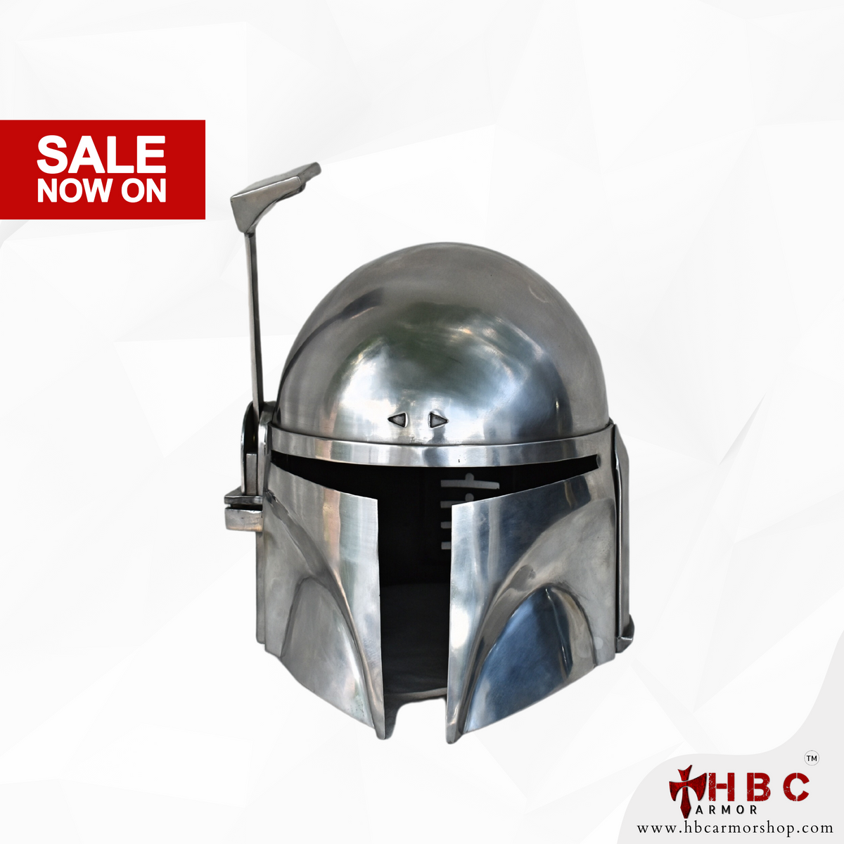 Metal boba Fett Mandalorian Inspired helmet