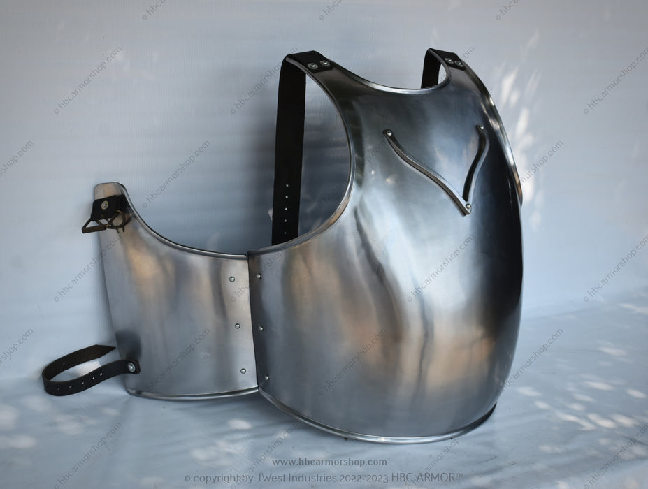 Medieval Handforged Churburg Style Breastplate 14th Century