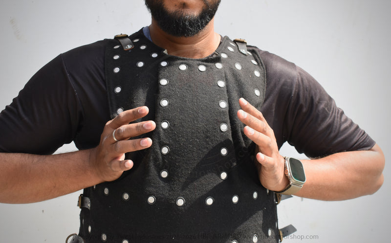 Küsnacht style brigandine armour – 14th century Swiss inspired medieval body armour