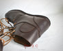 2mm thick leather boots Reinforced rubber soles Black and brown options