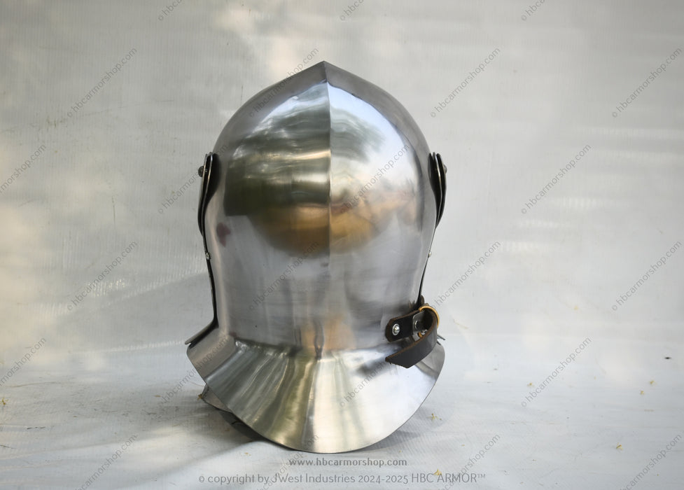 Knight's SCA Approved Helmet Handcrafted Knight SCA Helmet Medieval Combat Knight Helmet Tournament-grade SCA Knight Helmet