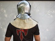 Grand Armet Armor Replica Helmet Handcrafted Grand Armet Helmet Medieval Combat Grand Armet Helmet Tournament-grade Grand Armet Helmet Grand Armet Helmet with Visor