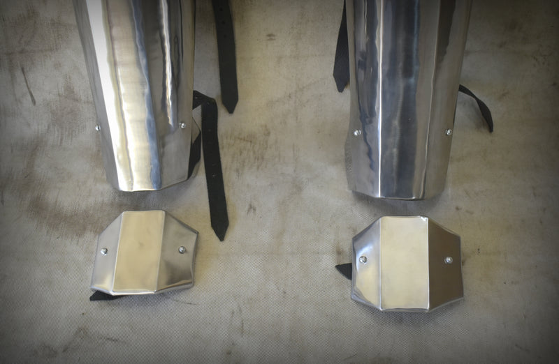Mandalorian steel Shin Protection guard Leg Armor