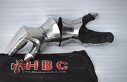 Buhurt Tournament Equipment Historical Plate Mittens Medieval Armored Gloves