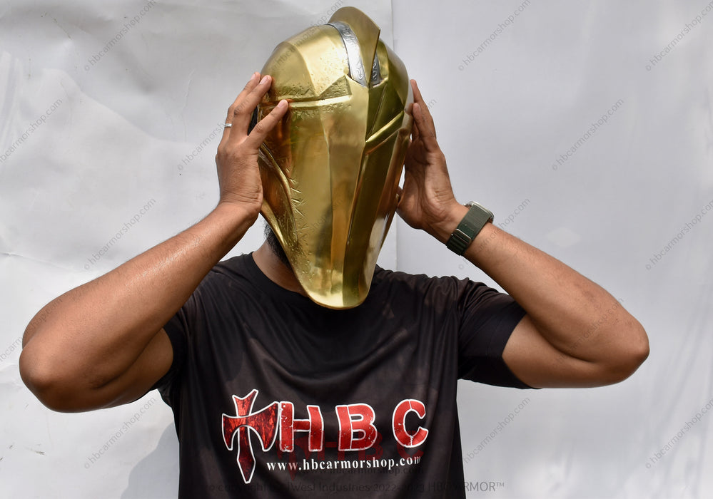 dr fate motorcycle helmet Metal Dr. Fate Helmet- Collector's Edition