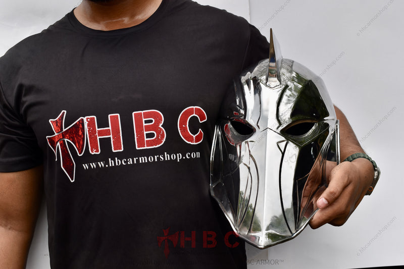 Dr. Fate Helmet | Hand Forged Metal Helmet | Etched Wearable Cosplay Masterpiece Helmet | DC Comics Inspired
