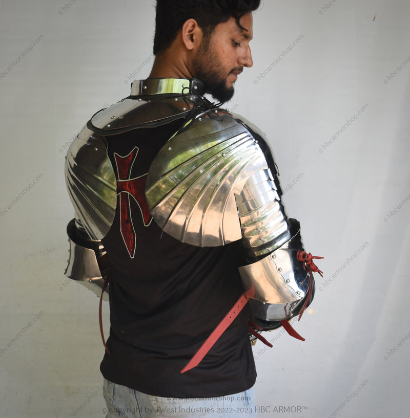 Handcrafted Gothic Gauntlet Traditional Gothic Armor Custom Gothic Armory Gothic Knight Protection Gothic Reenactment Gear