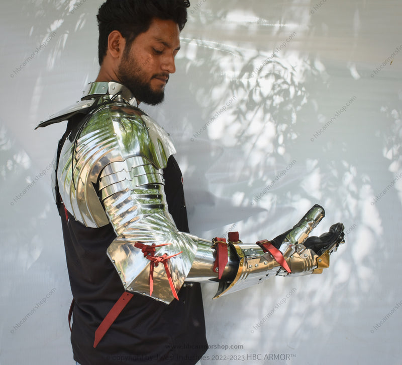 Dark Age Armor Medieval Battle Gear Gothic Renaissance Armor Knightly Armor Set Authentic Medieval Armor