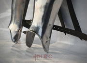 Reenactment protection SCA leg protection Historical shin armor