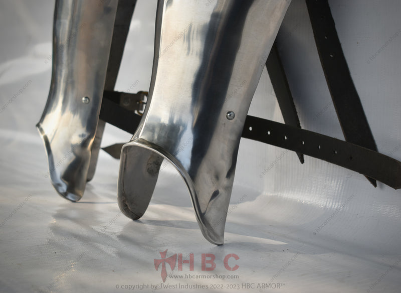 Reenactment protection SCA leg protection Historical shin armor