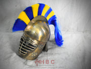 Medieval Combat Helmet Angled View