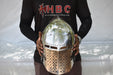 Durable Medieval Combat Helmets Custom Handforged Crusader Helmet Medieval Tournament Helmet Authentic Handforged Armored Helmet