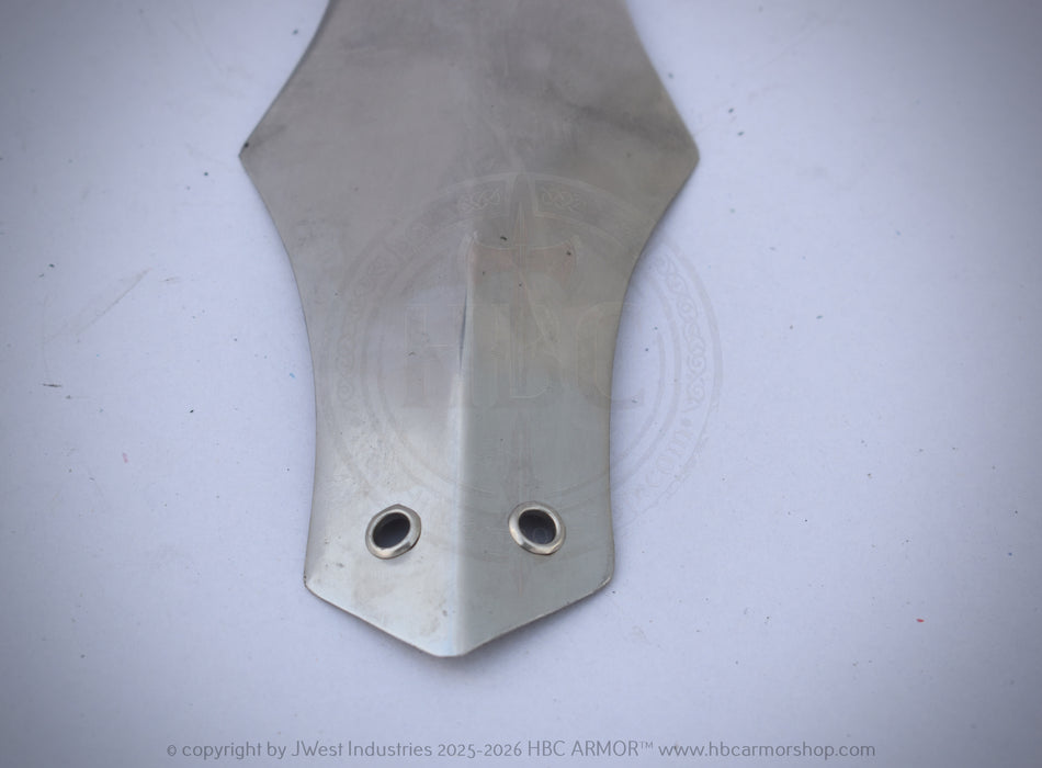 Medieval Jack Chain Rebracer Plates | 1 mm Pre-Hardened SS202 | Arm Armor Components