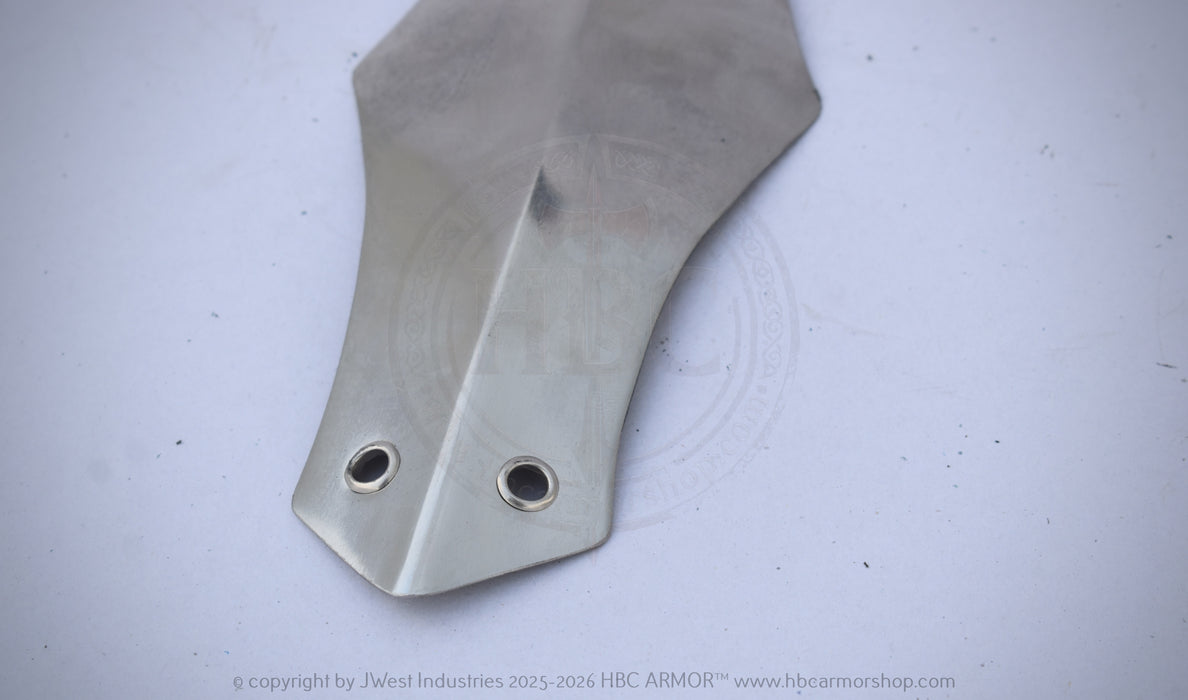Medieval Jack Chain Rebracer Plates | 1 mm Pre-Hardened SS202 | Arm Armor Components