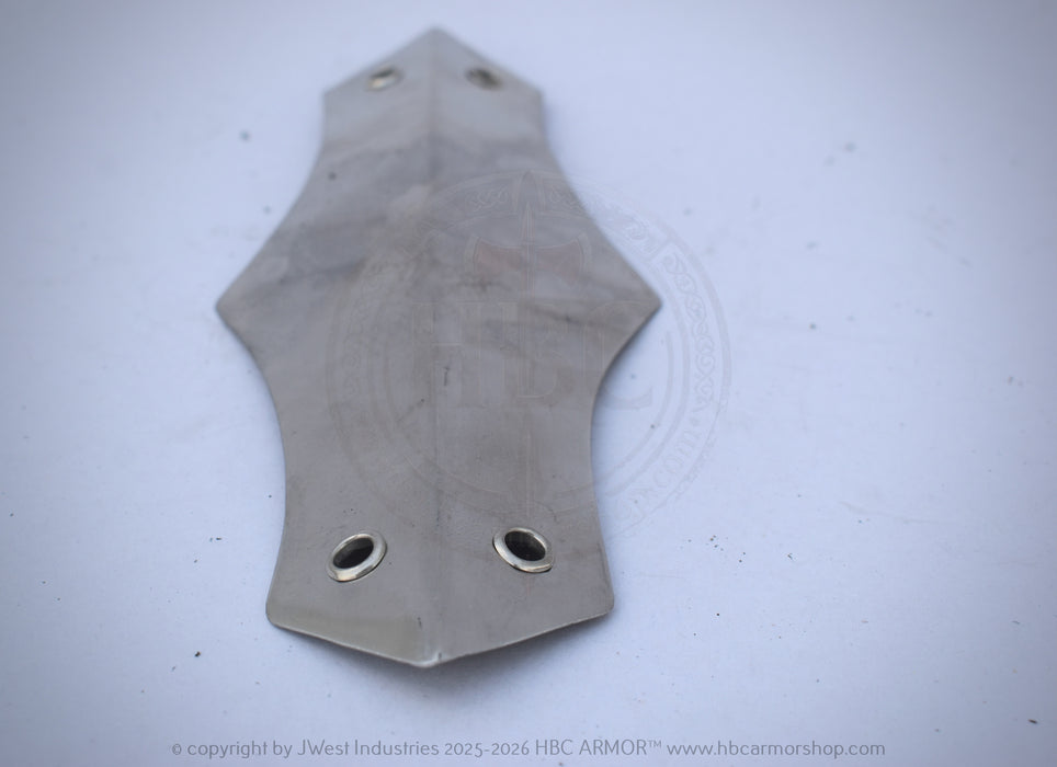 Medieval Jack Chain Rebracer Plates | 1 mm Pre-Hardened SS202 | Arm Armor Components