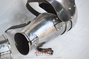 LARP and SCA Arm Guards Landsknecht Role-Play Gear Authentic Medieval Landsknecht Armor Customizable Arm Protection Hand Forged Arm Bracers