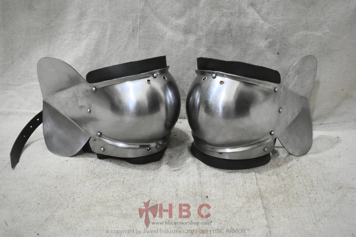 Floating Armor Floating Knee Armour Medieval Combat/SCA/IMCF Knee — HBC Armor Shop
