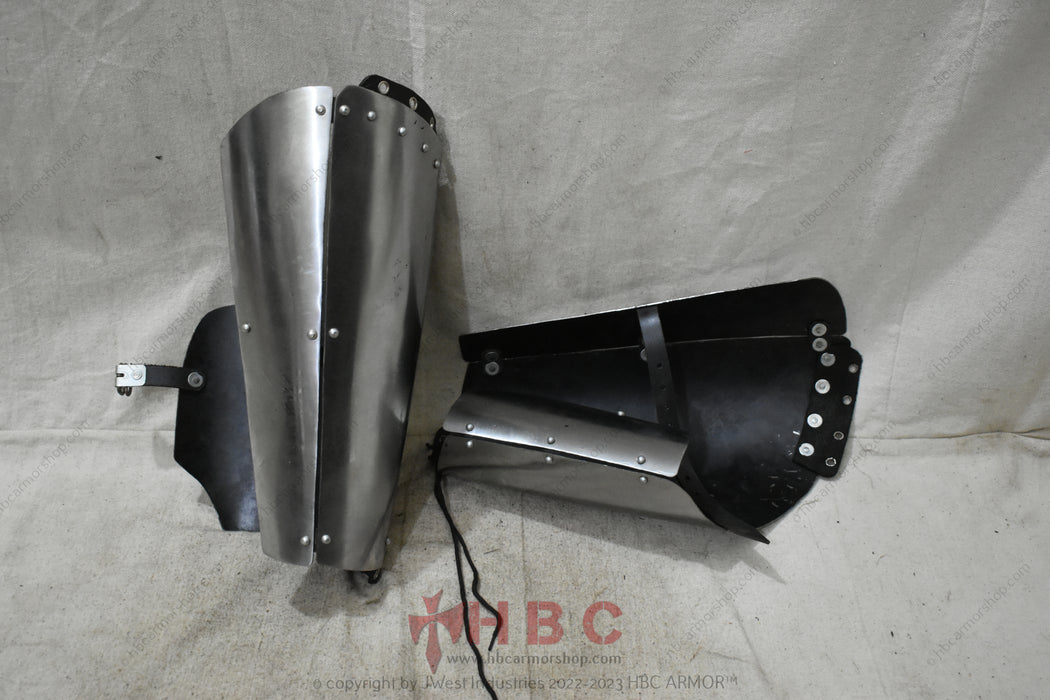 Armure de jambe de cuisse flottante avec option d'armure de genou / Buhurt de combat médiéval, SCA, IMCF, ACL