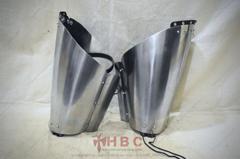 Versatile Thigh Shield Knight's Floating Armor Adjustable Knee Protection Steel Combat Leg Guard
