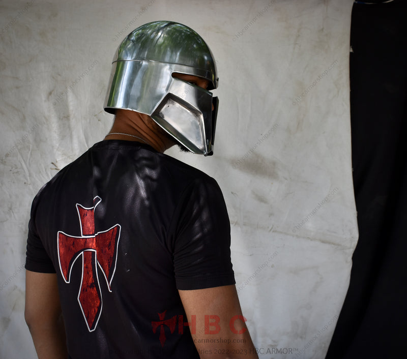 #MandalorianArmor #HeavyInfantryHelmet #MandalorianWarrior #ArmorEnthusiast #BattleReady #HandForged #CosplayLife #GeekStyle #WarriorCulture #NerdyObsessions #CollectorLife