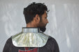 Buhurt Combat Neck Shield Medieval Combat Sports Gear Buhurt Neck and Spine Protection Steel Neck Guard for Buhurt