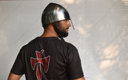 Norman Knight Helmet Hand Forged LARP Helm Medieval LARP Accessories Cosplay Helmet LARP Weapons and Armor
