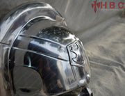 Peacemaker Style Metal Helmet with Comfortable Padded Interior