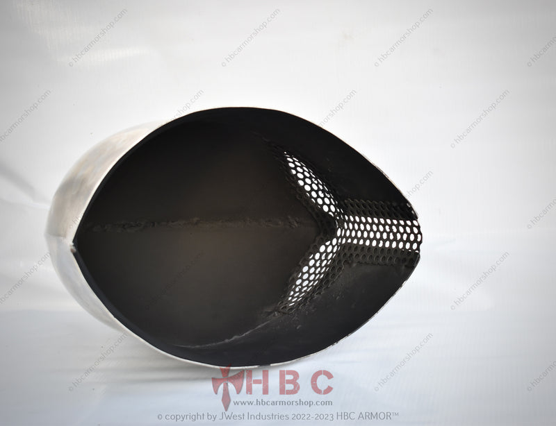 Hand-Forged Knight's Hope Helmet - SCA Armor Combat Ready