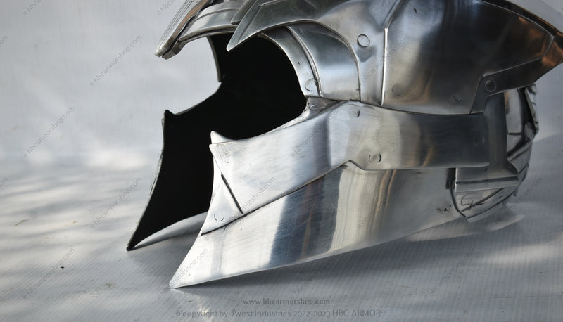 Handforged Aluminium Thanos Helmet - Collectible Cosplay and Costume