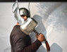 Asgardian Decor: Thor Helmet and Mjolnir Hammer Combo Set