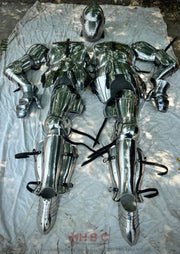 Authentic full suit of armor Traditional medieval combat kit Customizable armor for reenactment