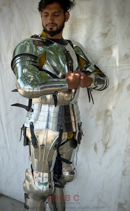 Ensemble d'armures Sport de combat médiéval BUHURT/SCA et reconstitution