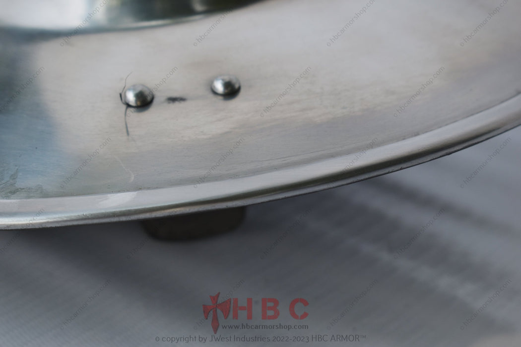 Buckler Shields | Tempered Spring Steel Buckler Shield for Medieval Ar ...