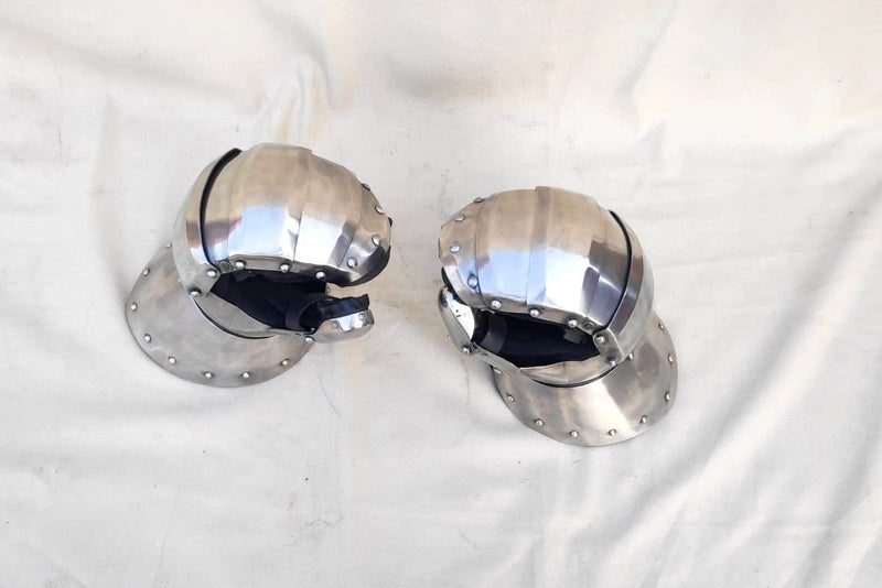 buhurt armour steel gauntlet