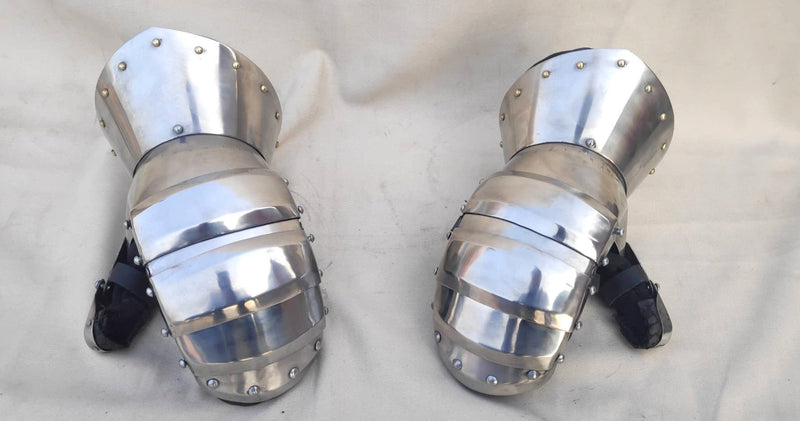 Plate Mitten Gauntlets | 1.6 mm Mild Steel | Hand Forged Mitten's for SCA, HEMA & Medieval Combat