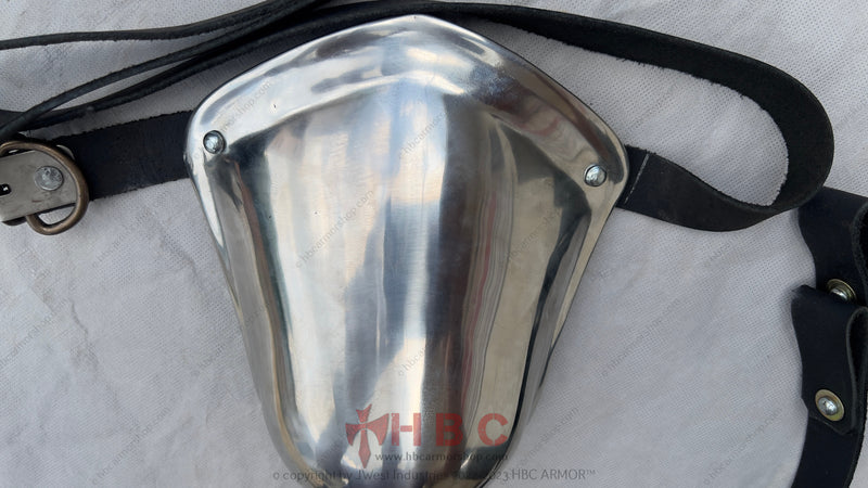 Groin Cup or Groin Protector Rolled Edges Design