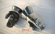 Tournament-ready mittens Armored hand gear for combat Steel gauntlet for reenactment Historical battle hand armor