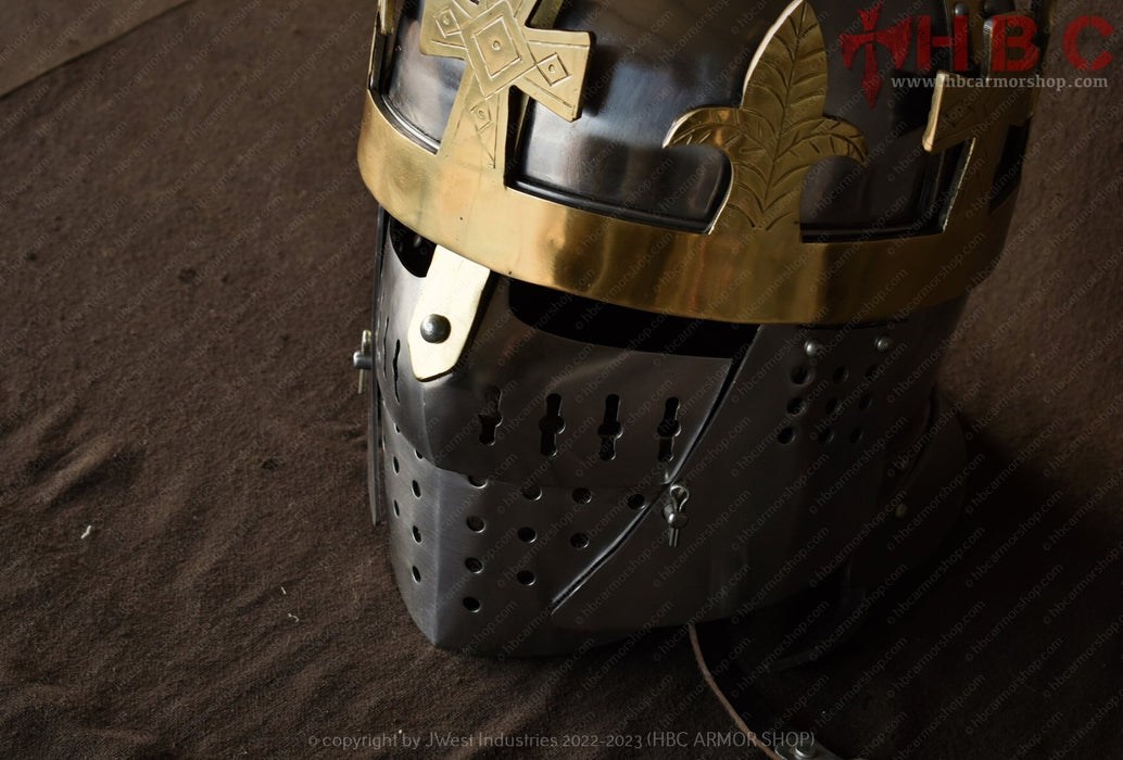 crown royal football helmet Crown Age Helmet — HBC Armor Shop