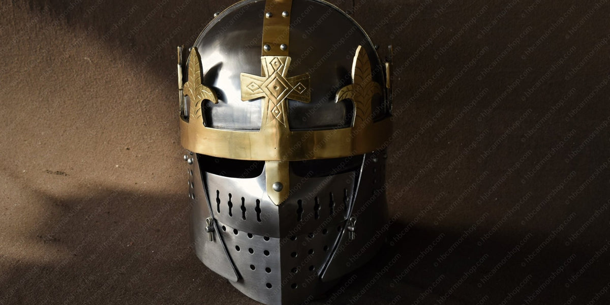 crown royal football helmet for sale Crown Age Helmet — HBC Armor Shop