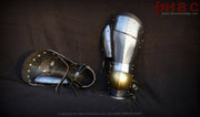Cuisses Plate Thigh Armor Medieval Thigh Protection Plate Thigh Armor for Combat Heavy Duty Cuisses Armor