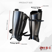 Medieval segmented Greave Shin Guard Size 
