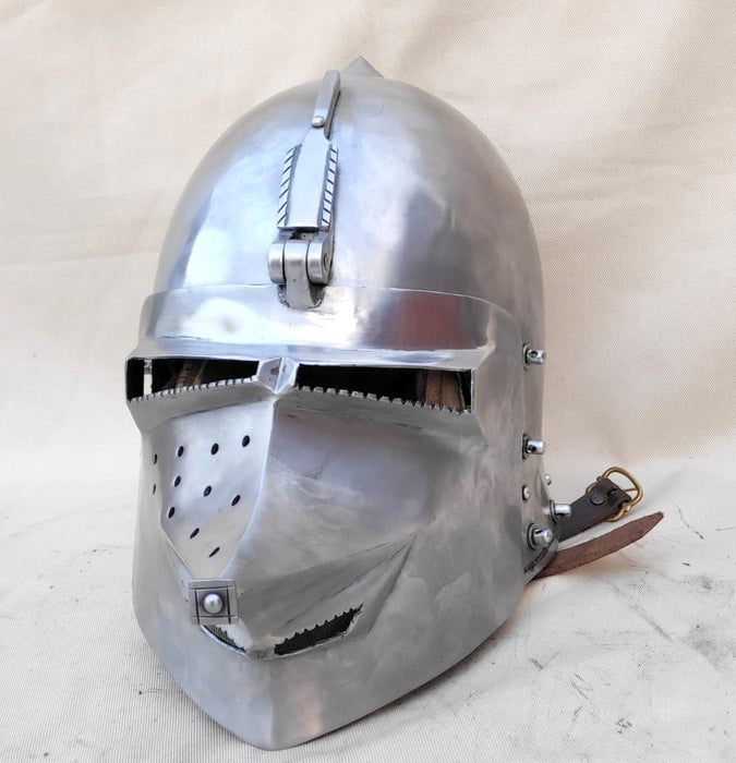 beak face helmet by HBC Armor 